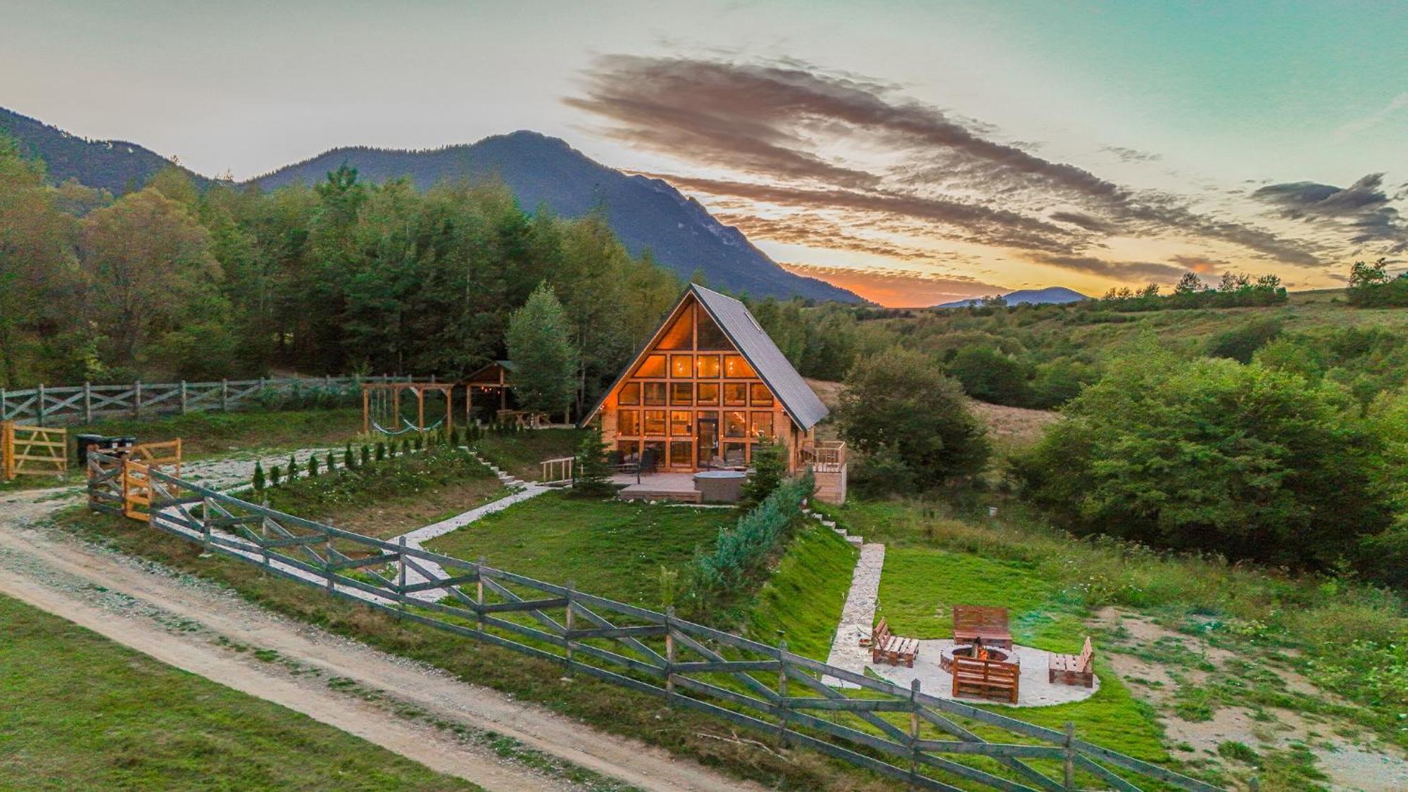 Cabana Timbernest Bran  Esterno foto