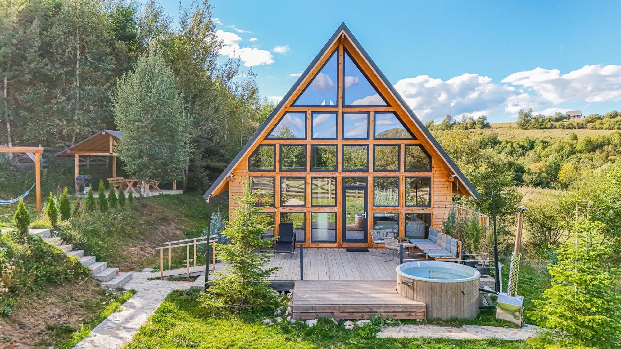 Cabana Timbernest Bran  Esterno foto